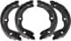 0 986 487 698 Bosch Колодки ручника для Nissan X-Trail