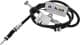 BC-153R Japanparts Трос ручного тормоза