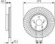 0 986 479 767 Bosch Тормозной диск
