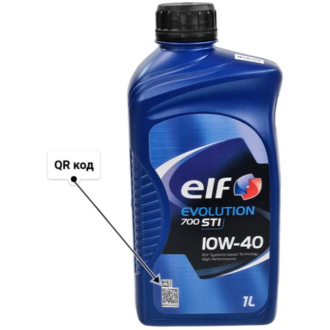 Elf Evolution 700 STI 10W-40 (1 л) моторна олива 1 л