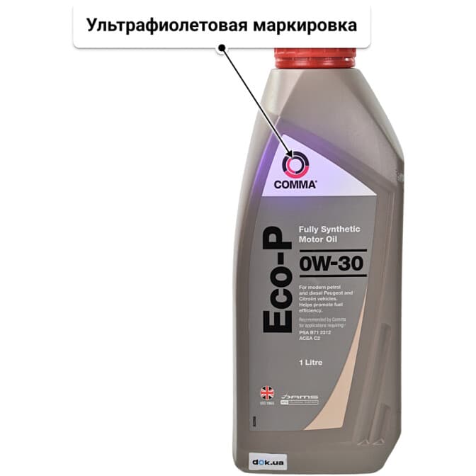 Comma Eco-P 0W-30 (1 л) моторное масло 1 л