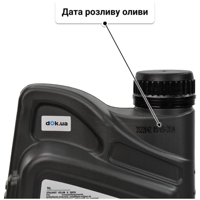 Олива Stalhart Velum R 5W-30 1 л