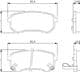 0 986 494 145 Bosch Тормозные колодки