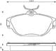 0 986 424 016 Bosch Тормозные колодки