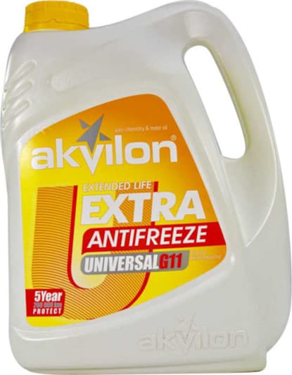 Akvilon Extra G11 жовтий -40 °C, 4,3 л готовий антифриз