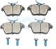 0 986 494 020 Bosch Гальмівні колодки