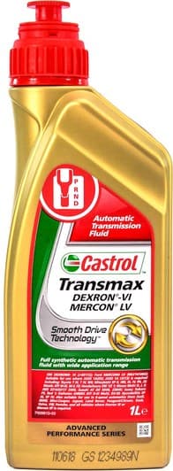 Castrol Transmax Dexron VI Mercon LV трансмісійна олива