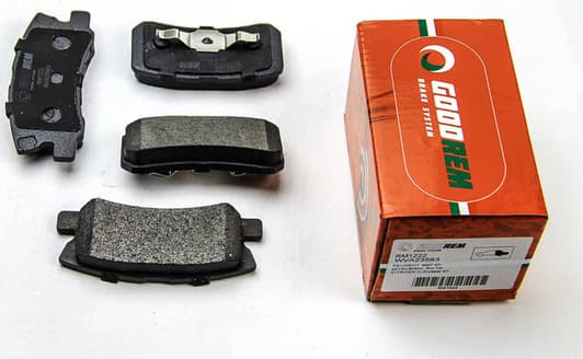 rm1222 Goodrem гальмівні колодки зад. mitsubishi outlander peugeot 4007 06- (akebono)