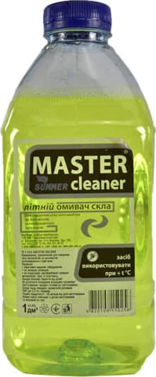 Омыватель стекла Master Cleaner летний 0 °С цитрусовый (1 л)