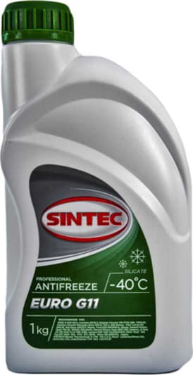 Sintec EURO G11 зеленый -40 °C, 1 л (802558) готовый антифриз