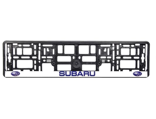 Рамка номерного знака Winso 000012 цвет черный на Subaru