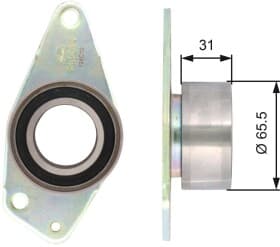 Обводной ролик ремня ГРМ