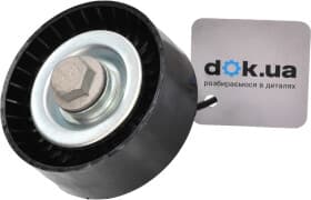 Обводной ролик поликлинового ремня