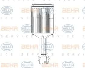 Регулятор вентилятора салону Behr Hella 5HL 351 321-281 Регулятор вентилятора салону Behr Hella 5HL 351 321-281