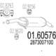 01.60576 MTS Глушитель выхлопных газов конечный для Kia Picanto