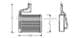 FD6286 AVA Quality Cooling Радиатор печки