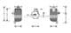 JRD021 AVA Quality Cooling Осушитель кондиционера для Jaguar XJ