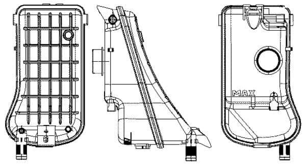 crt11000s Mahle Бачок охлаждающей жидкости