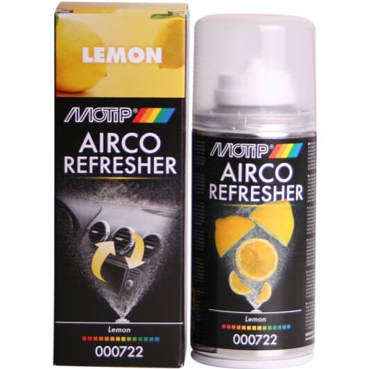 Motip Airco Refresher лимон рідкий очисник кондиціонера