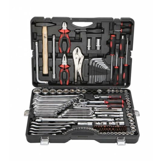 Forcekraft FK-41421-5PREMIUM набор инструментов 1/2", 3/8", 1/4" 148 ед.