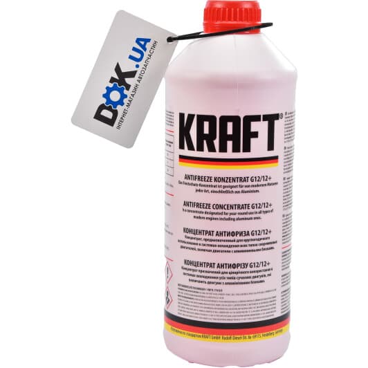 KRAFT G12+ красный концентрат антифриза