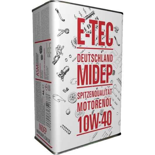 E-TEC ASM 10W-40 (1 л) моторна олива