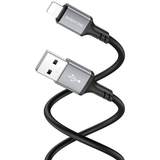 Кабель Borofone BX83 Famous 6974443386356 USB - Apple Lightning 1 м