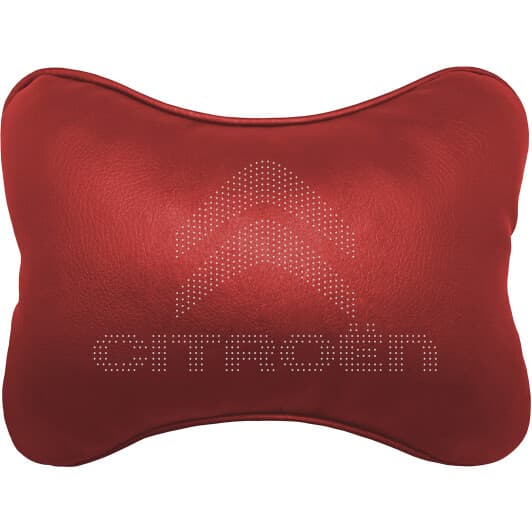 Подушка-подголовник StatusCASE красная Citroen ap0013402