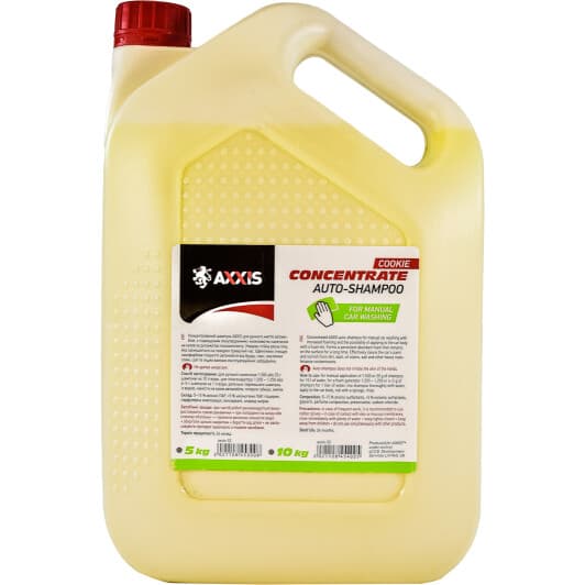 Концентрат автошампуня Axxis Auto-Shampoo Cookie (5 л)