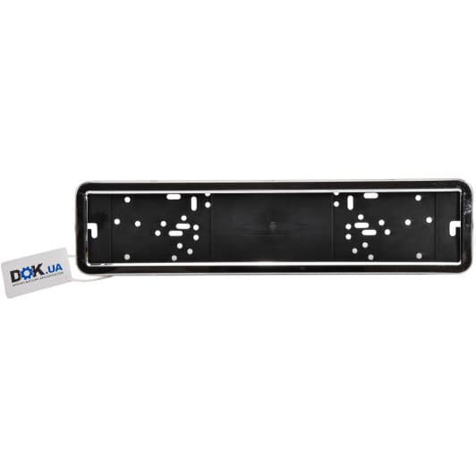 Рамка номерного знака Elegant EL100585 цвет серебристый