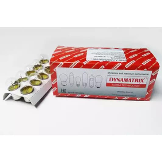 Автолампа Dynamax R5W BA15s 12 W прозора DB5007
