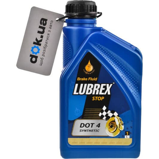 Lubrex Brake Fluid DOT 4 гальмівна рідина (1 л)