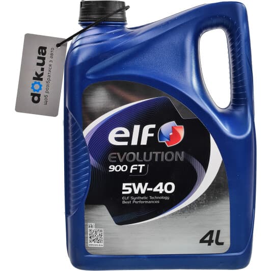 Elf Evolution 900 FT 5W-40 (4 л) моторна олива