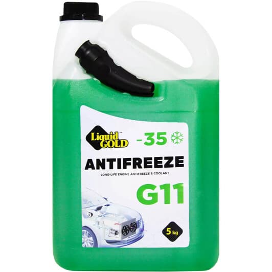 Liquid Gold G11 зеленый -35 °C готовый антифриз