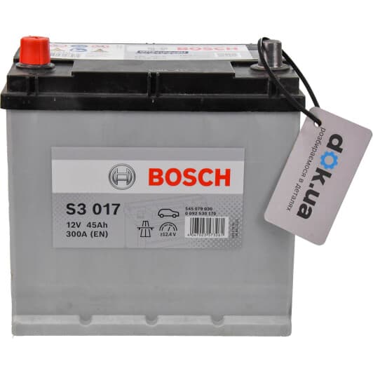 Аккумулятор Bosch 6 CT-45-L S3 0092S30170
