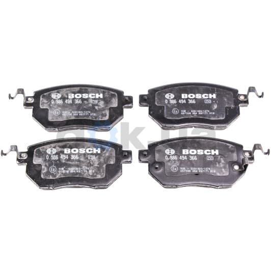 0 986 494 366 Bosch Тормозные колодки
