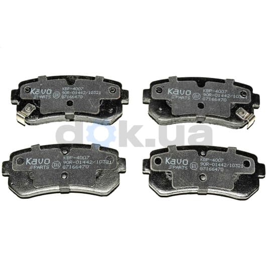 KBP-4007 Kavo Parts Гальмівні колодки