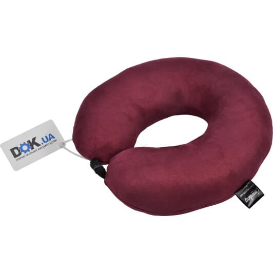 Подушка-подголовник Coverbag бордовый 287