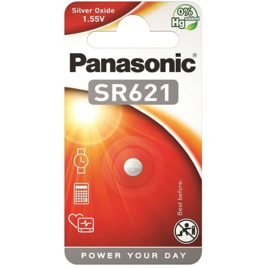 Батарейка Panasonic SR-621EL/1B LR60 1,55 V 1 шт