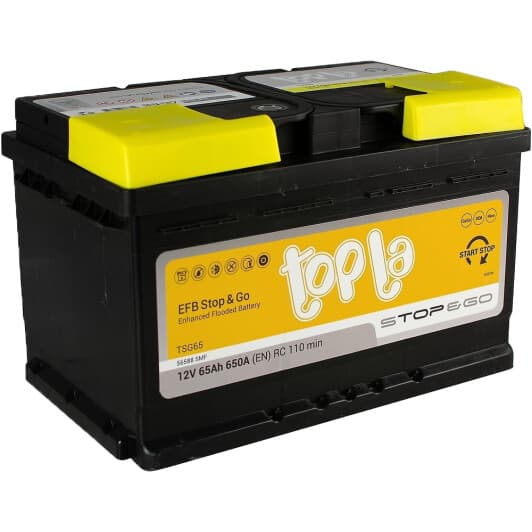 Акумулятор Topla 6 CT-65-R EFB 112065