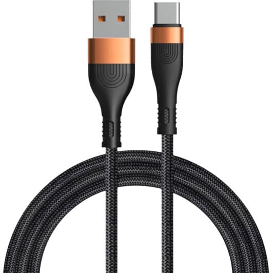 Кабель Remzona CUC2-03BK 6958729012047 USB - type-C 2 м