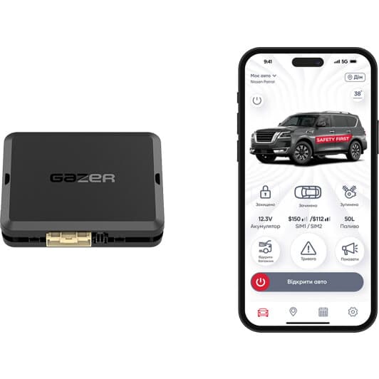 GSM-сигнализация Gazer S5 Jab