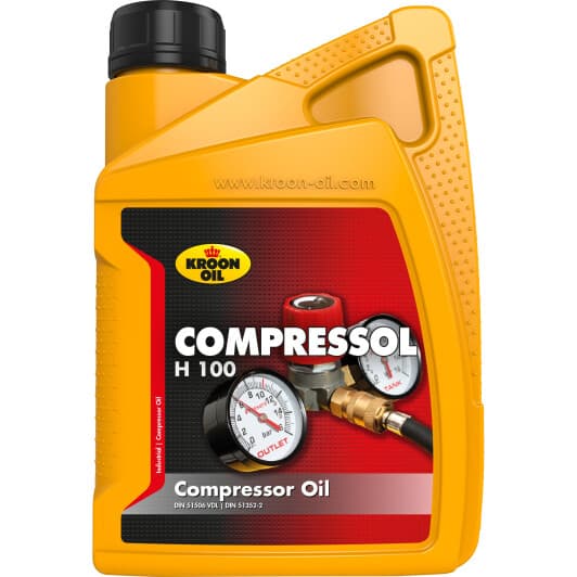 Масло компрессорное Kroon Oil Compressol H 100 (1 л)