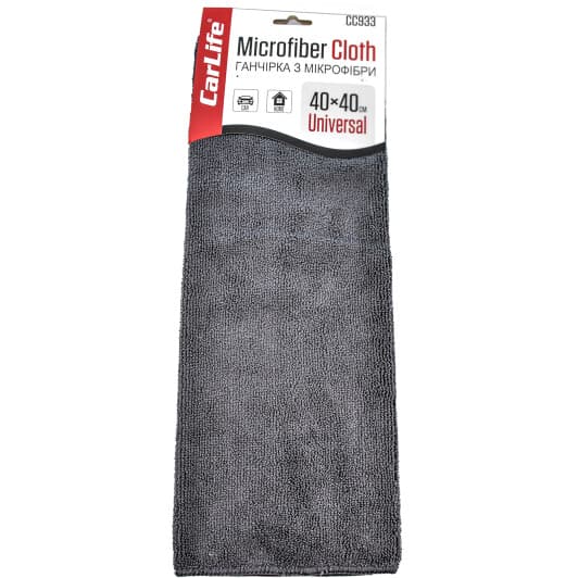 Серветка Carlife CC933 мікрофібра 40х40 см