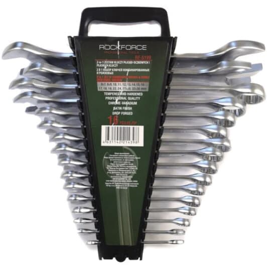 Набор ключей Rockforce RF5199 6x7-32x36 мм, 10-24 мм 16 шт
