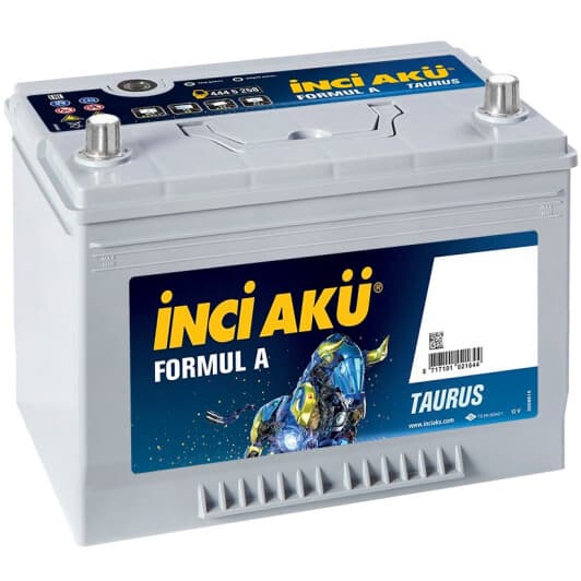 Аккумулятор Inci Aku 6 CT-72-L Formul A Taurus (Asia) D26072060117