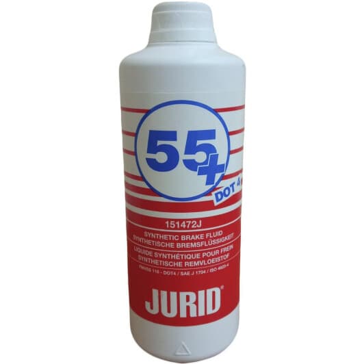 Jurid Synthetic DOT 4 тормозная жидкость пластик (0,45 л)