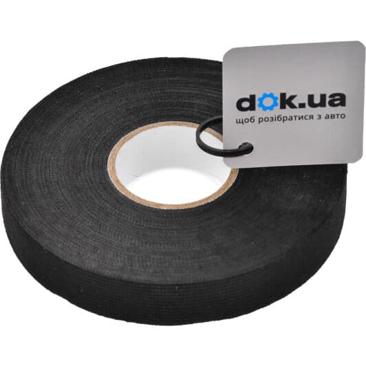 Ізоляційна стрічка Tesa Fiber Tepe 00000047669 чорна 19 мм х 15 м