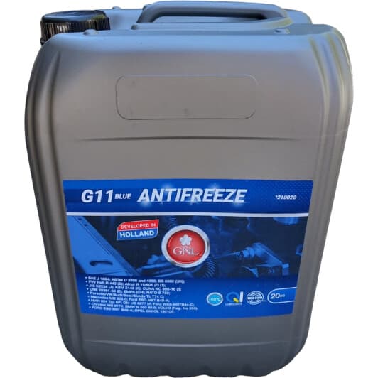 GNL G11 синий -40 °C, 20 л (210020) готовый антифриз