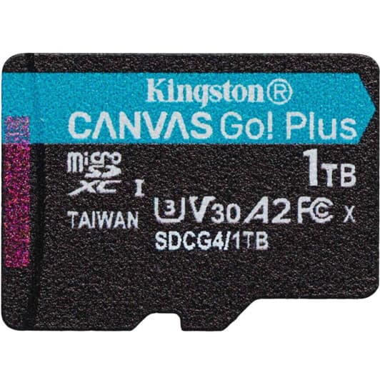 Карта памяти Kingston Canvas Go! Plus microSDXC 1 ТБ SDCG4/1TBSP